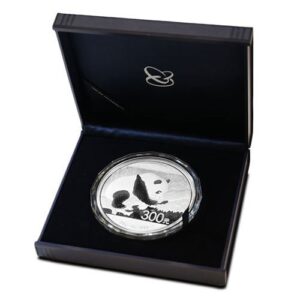 1 Kilo Proof Chinese Silver Panda Coin (Random Year, Box + CoA)