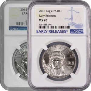 1 oz American Platinum Eagle Coin N