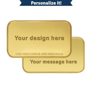 1 oz Design Your Own Engravable Gol