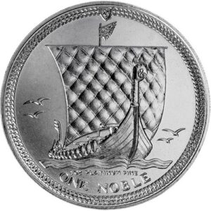 1 oz Isle of Man Platinum Noble Coin