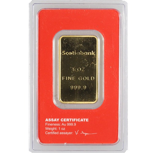 Buy 1 oz Scotiabank Gold Bar (Secondary Market) - Image 2