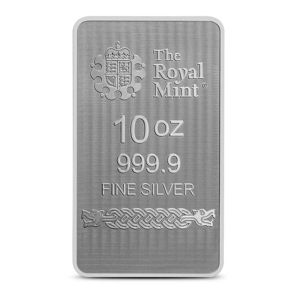10 oz The Royal Mint Norse Gods Loki Silver Bar (New) - Image 4