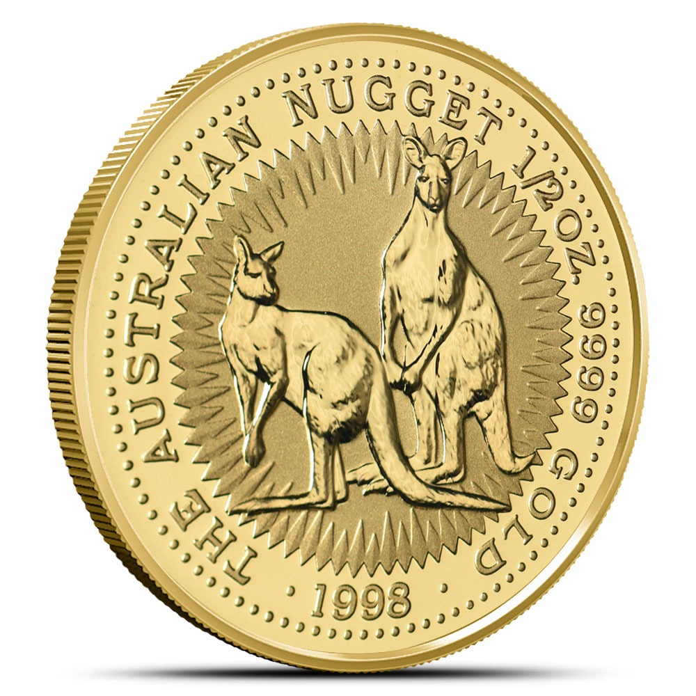 1/2 oz Australian Gold Nugget Kanga
