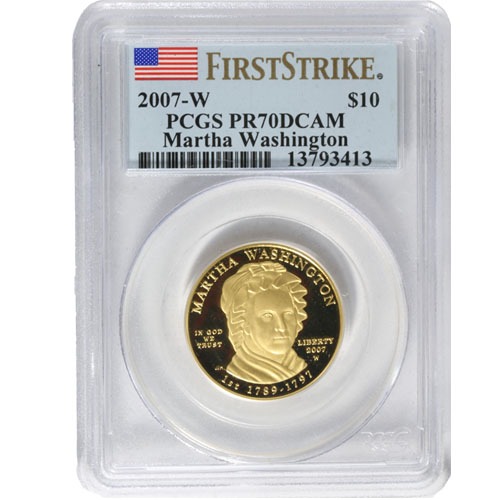 1/2 oz Proof US Mint First Spouse Go