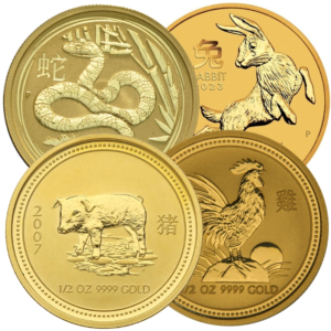 1/2 oz Gold Coin Perth Mint Australi