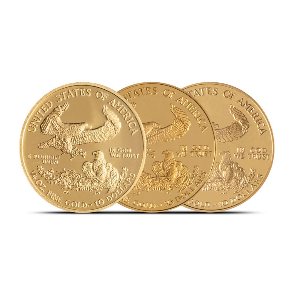 1/4 oz Proof American Gold Eagle Coin (Random Year, Capsules Only) - Image 2