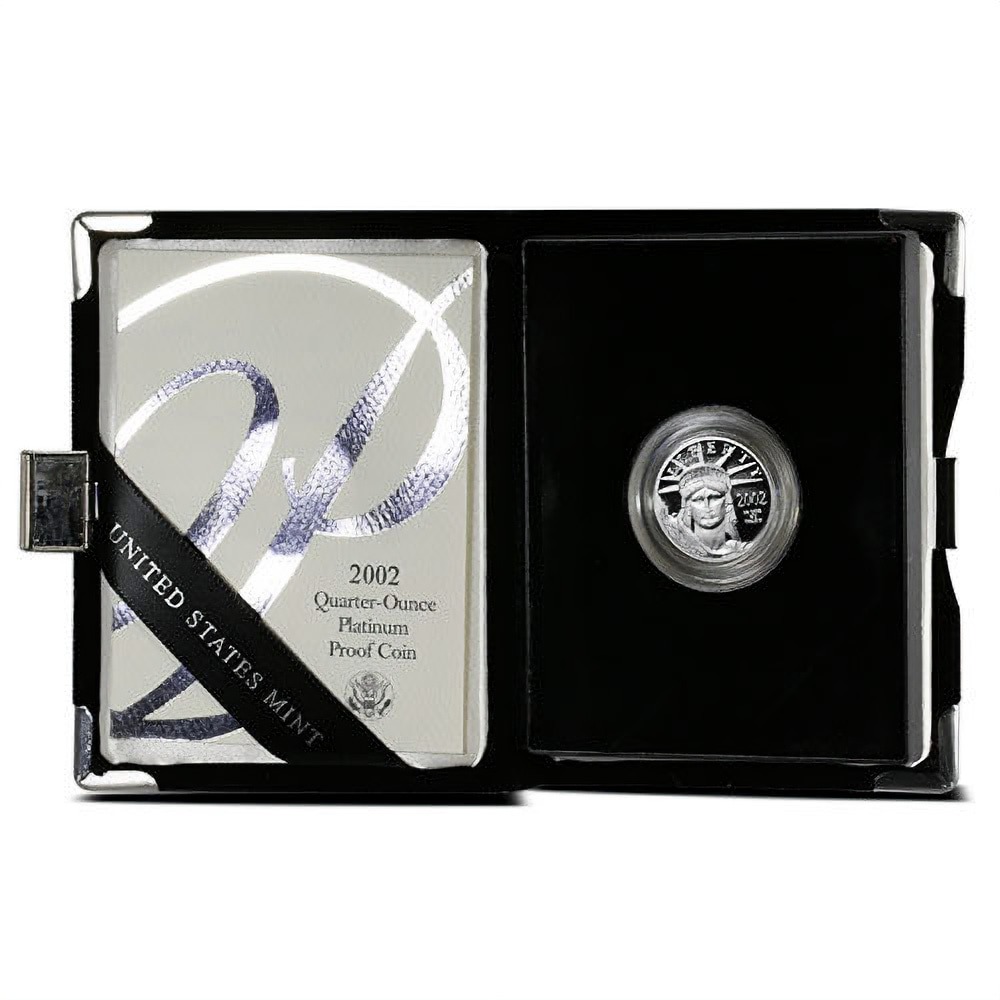 1/4 oz Proof American Platinum Eagle Coin (Random Year, Box + CoA) - Image 3