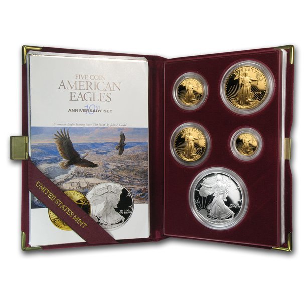 1995-W Proof American Eagle 10th Ann