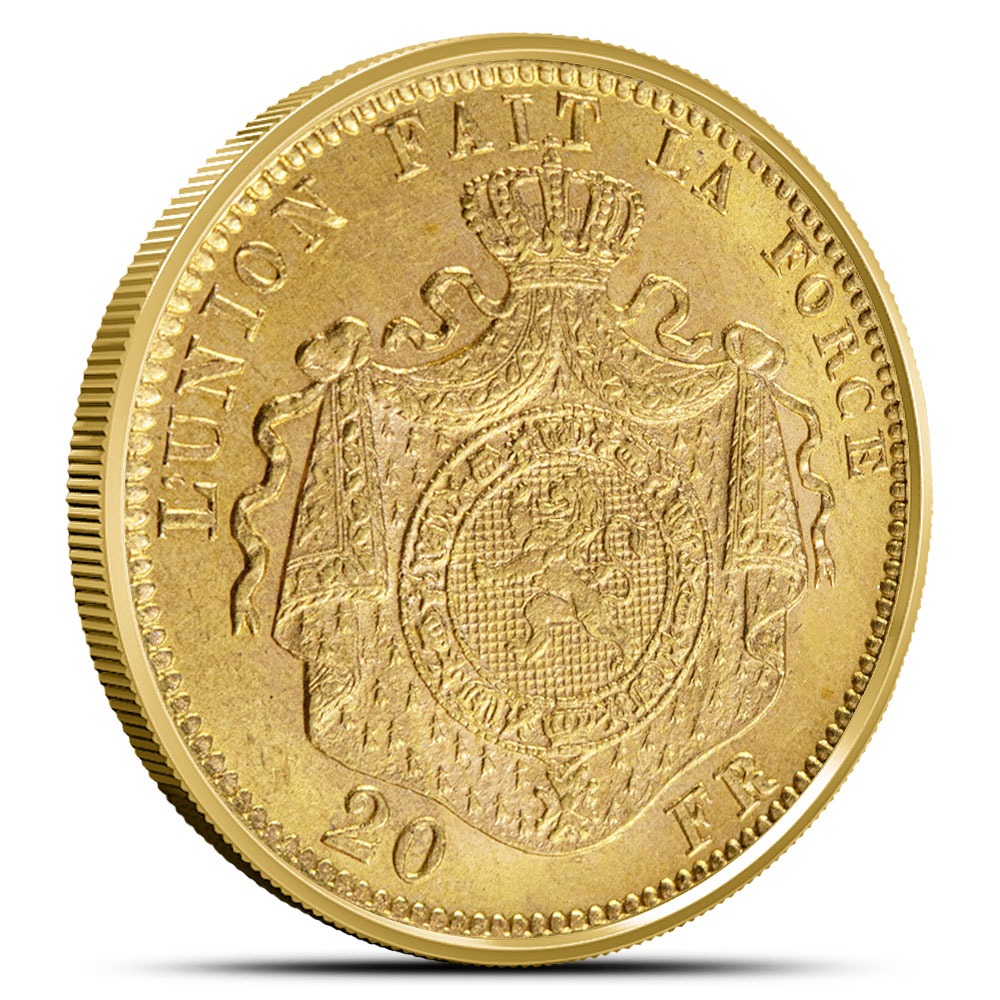 Buy 20 Francs Belgium Gold Coin (AU) - Image 2