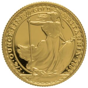2002 Proof 1/4 oz Gold Britannia Coin NGC PF70