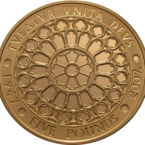 2007 Proof Gold £5 Coin Quintuple