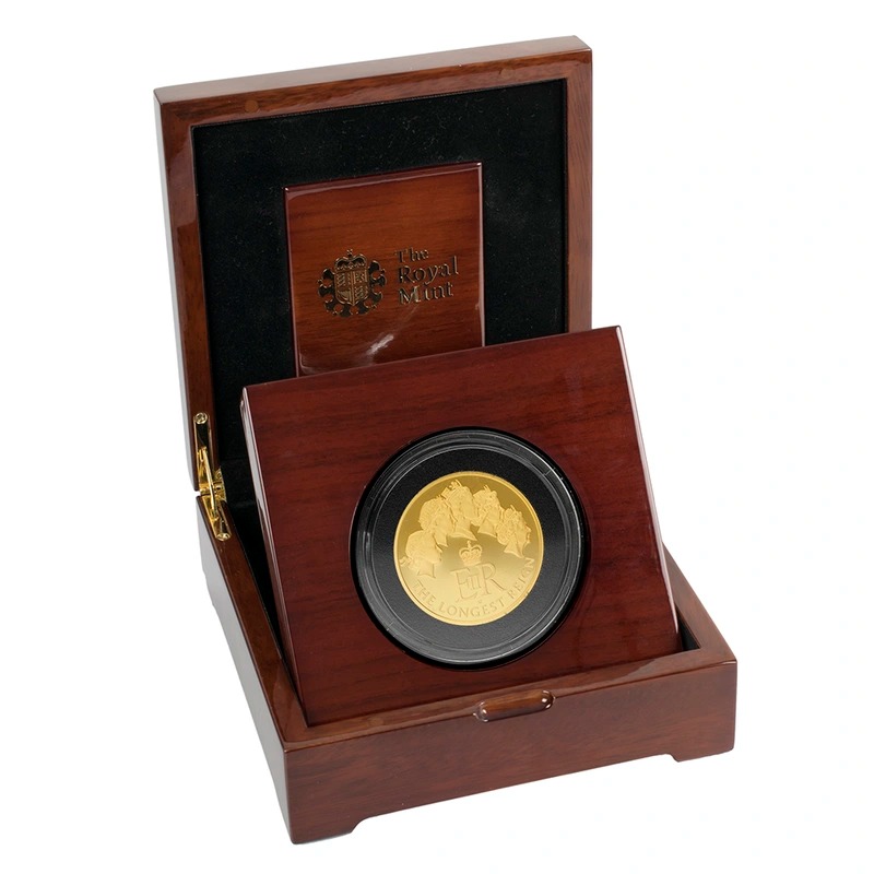 5 oz £10 Gold Proof Coin The Longest