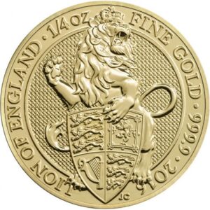 2016 1/4 oz British Gold Queens Beas