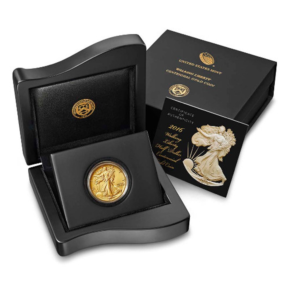 2016-W 1/2 oz American Gold Walking