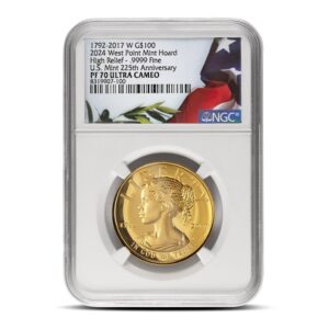 1 oz High Relief 225th Anniversary A