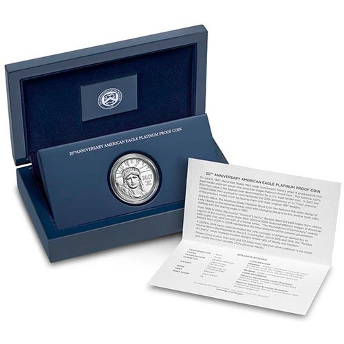2017-W 1 oz Proof American Platinum