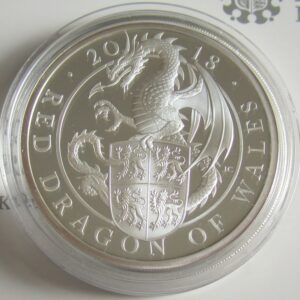 10 oz Proof British Silver Queens Be