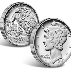2021 1 oz American Palladium Eagle Co