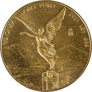 2021 1/2 oz Mexican Gold Libertad Co