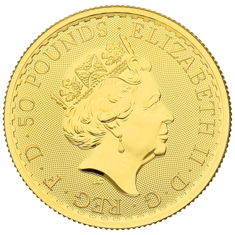 Buy 2021 1/2 oz Gold Britannia Coin - Image 2