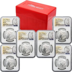 2021 Morgan and Peace Silver Dolla