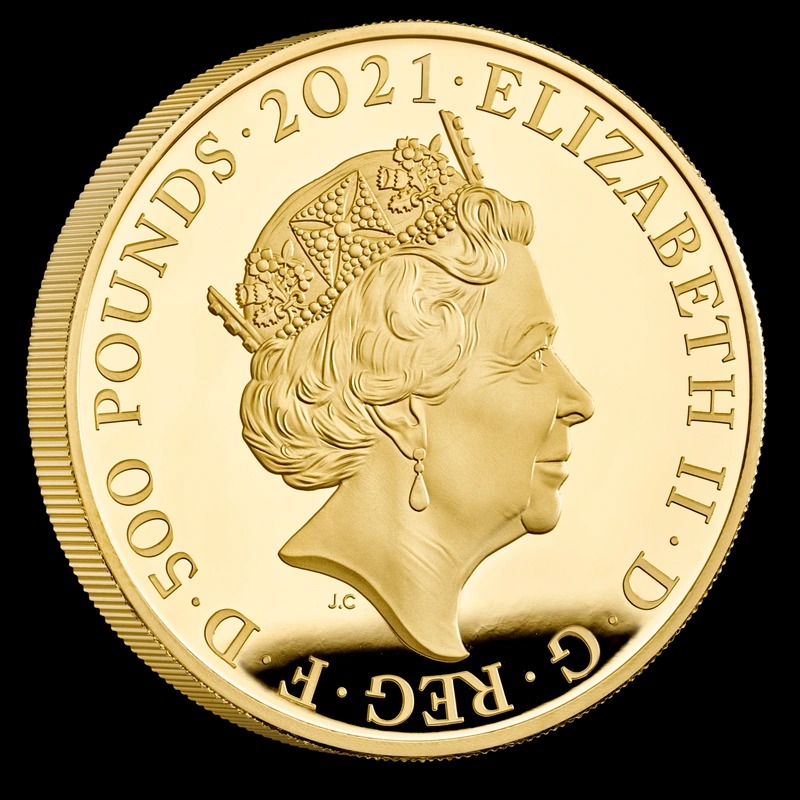2021 Proof 5 Oz The Who Gold Coin Music Legends Boxed - Image 2