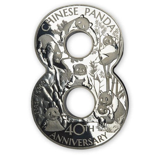 888 Gram Fiji Silver Chinese Panda
