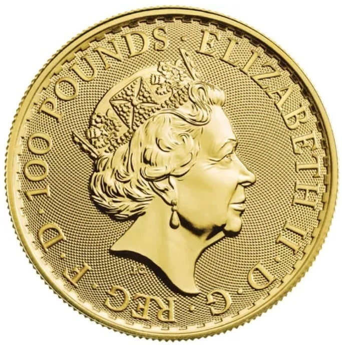 2022 Gold Britannia 1 oz Coin PCGS MS69 - Image 2