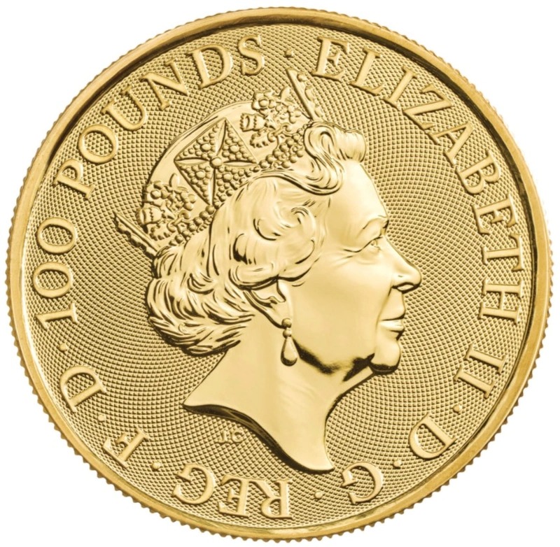 2022 1 oz Little John Gold Coin Myths & Legends - Image 2