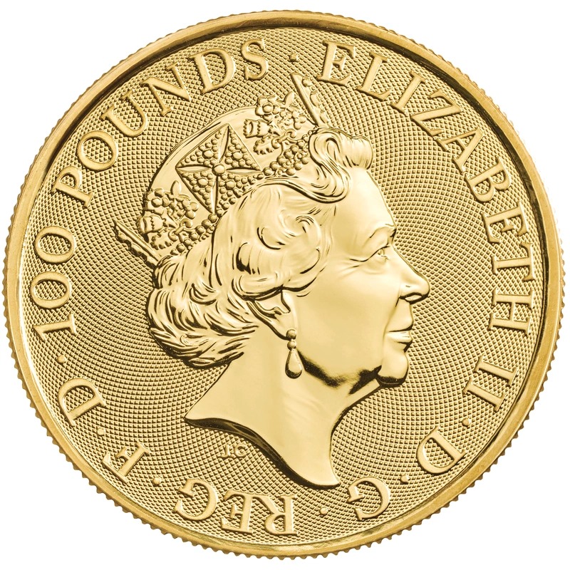 2022 1 oz Maid Marian Gold Coin Myths & Legends - Image 2