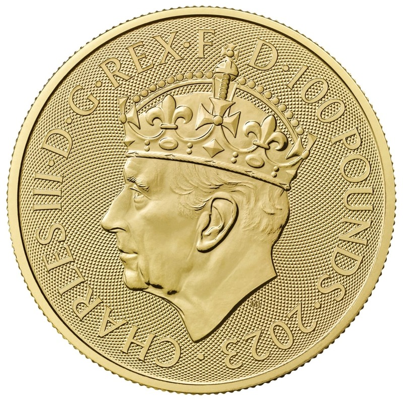 2023 1 oz Gold Britannia Coin Coronation - Image 2