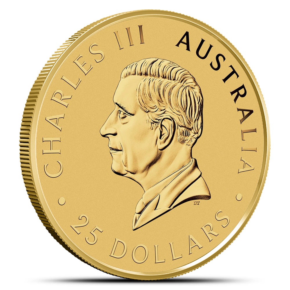 2024 1/4 oz Australian Gold Kangaroo Coin (BU) - Image 2