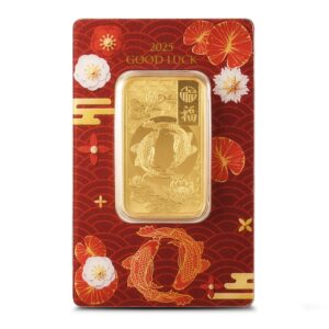 1 oz PAMP Suisse Good Luck Koi Fish