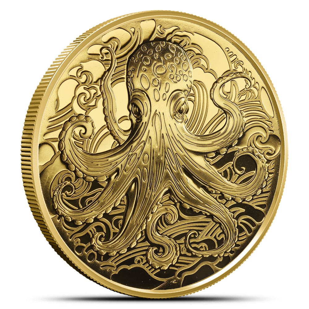 1 oz Pitcairn Islands Gold Ocean