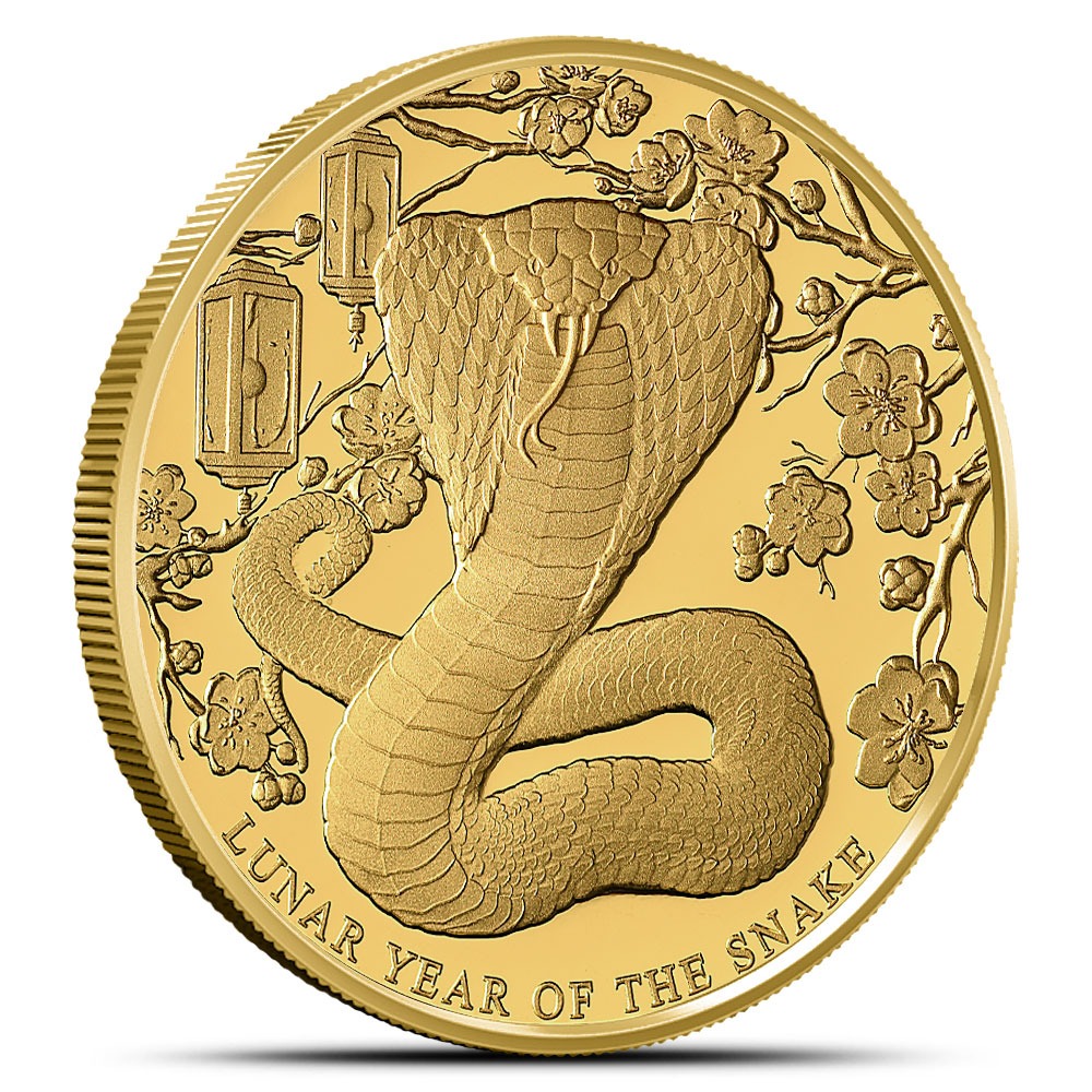 1 oz Proof Pitcairn Islands Gold Lun