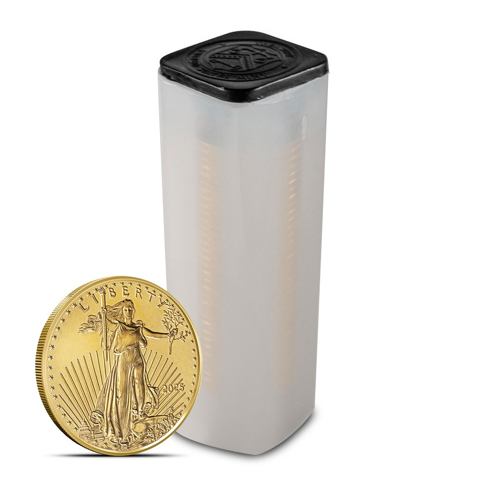 2025 1/10 oz American Gold Eagle Tub