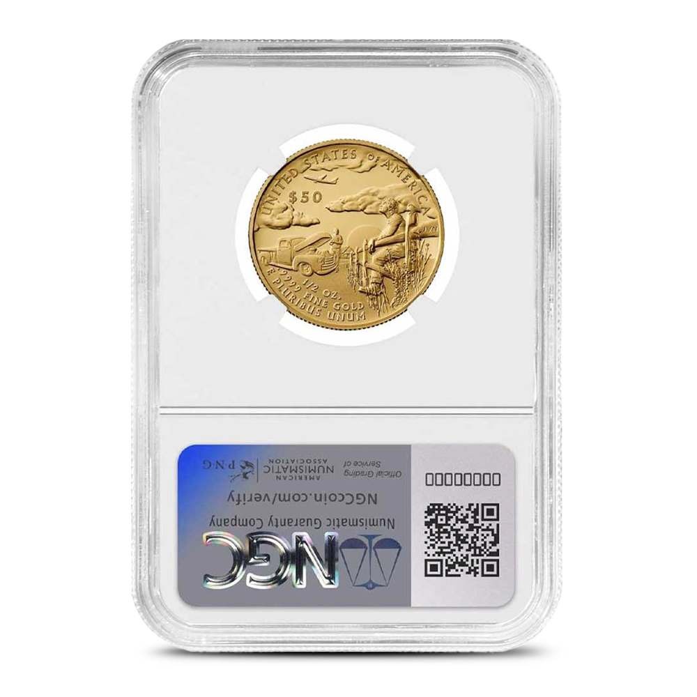 2025 1/2 oz Proof DC Comics Superman American Liberty Gold Coin NGC PF70 ER UCAM (Superman Label) - Image 2