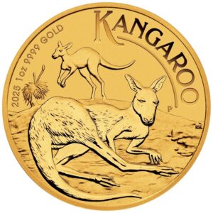 1 oz Australian Kangaroo Gold Nugget