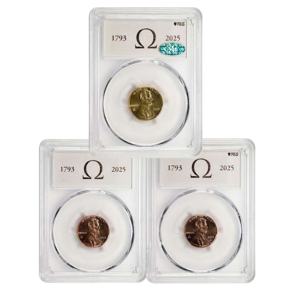 2025 3-Coin Omega-Privy Pennies Lot #202 - Image 2