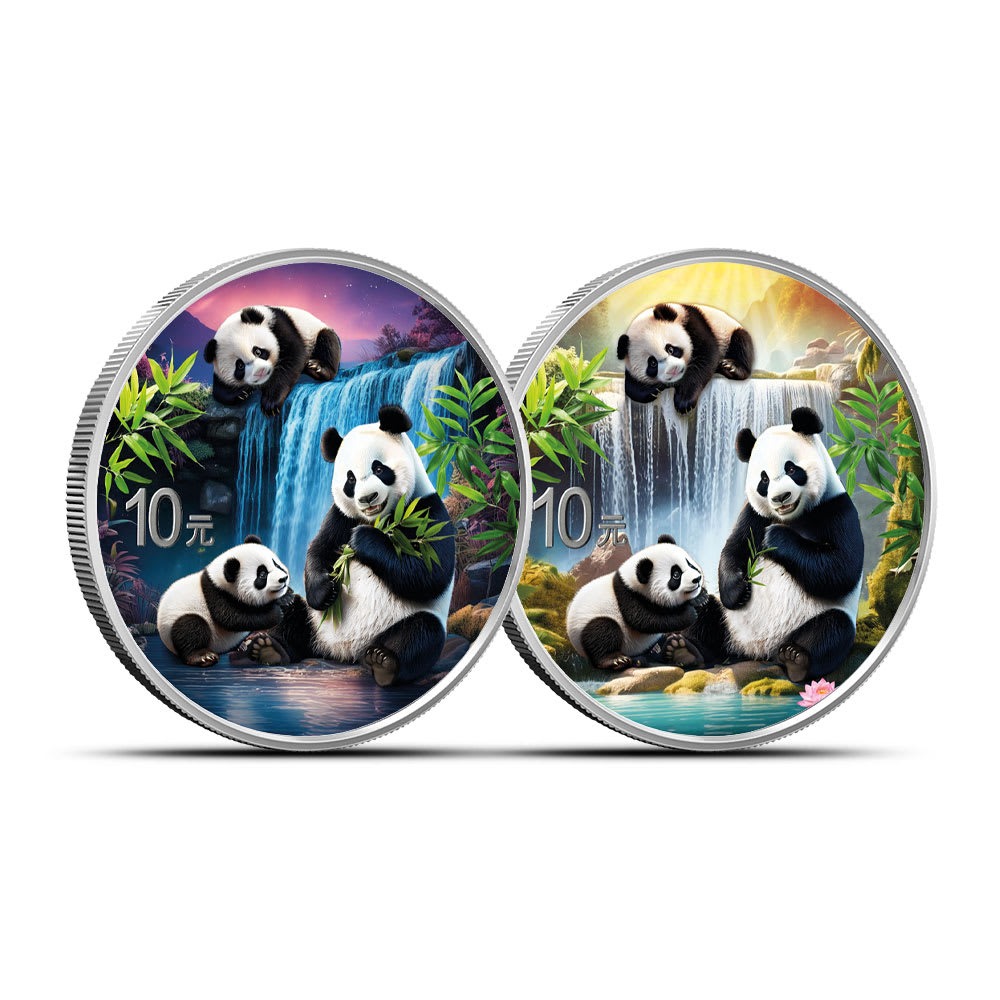 2025 30 Gram Chinese Silver Panda Da