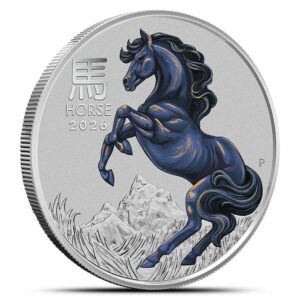 2026 1 oz Colorized Australian Plati