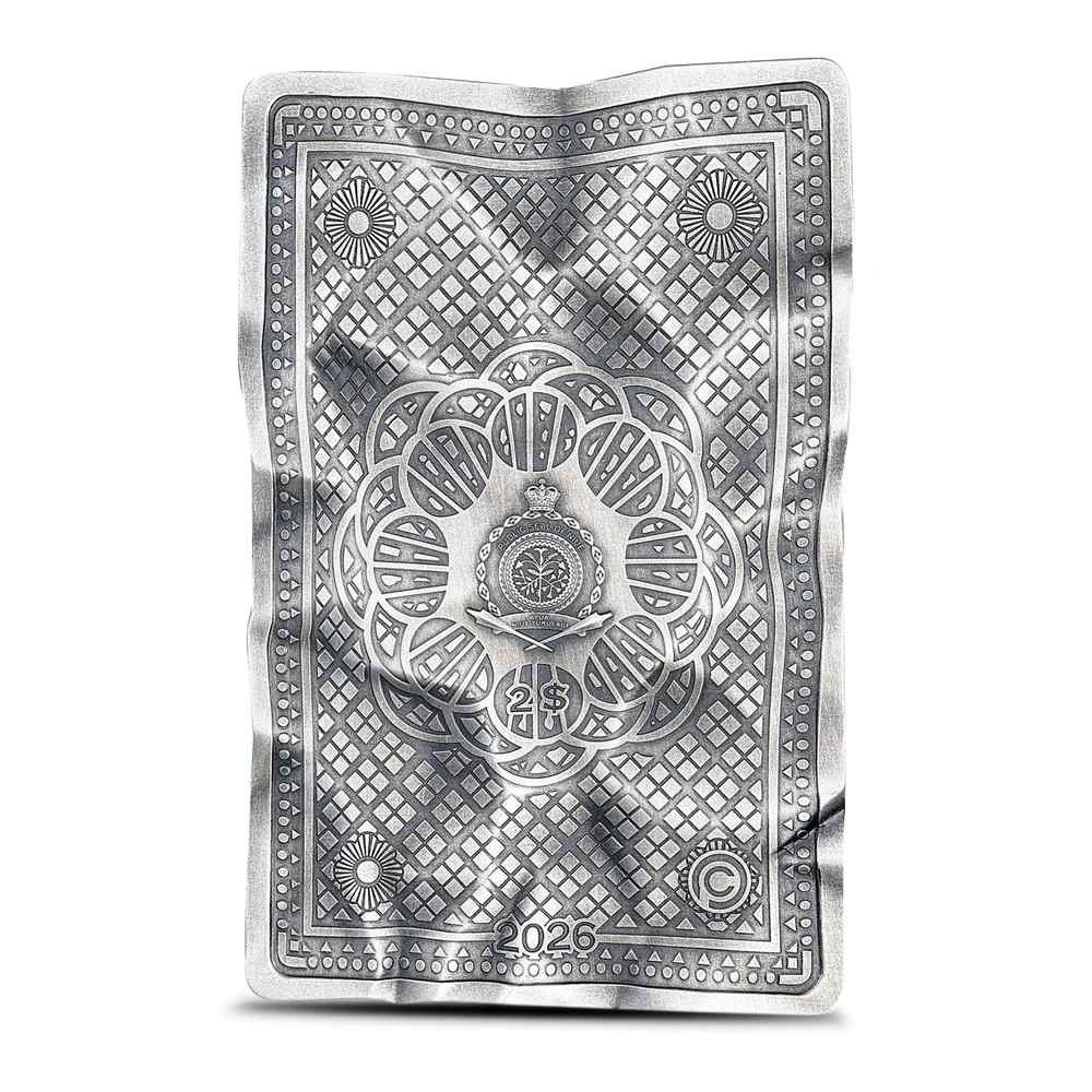 2026 1 oz Niue Silver The Hidden Ace Deck of Destiny Coin - Image 2