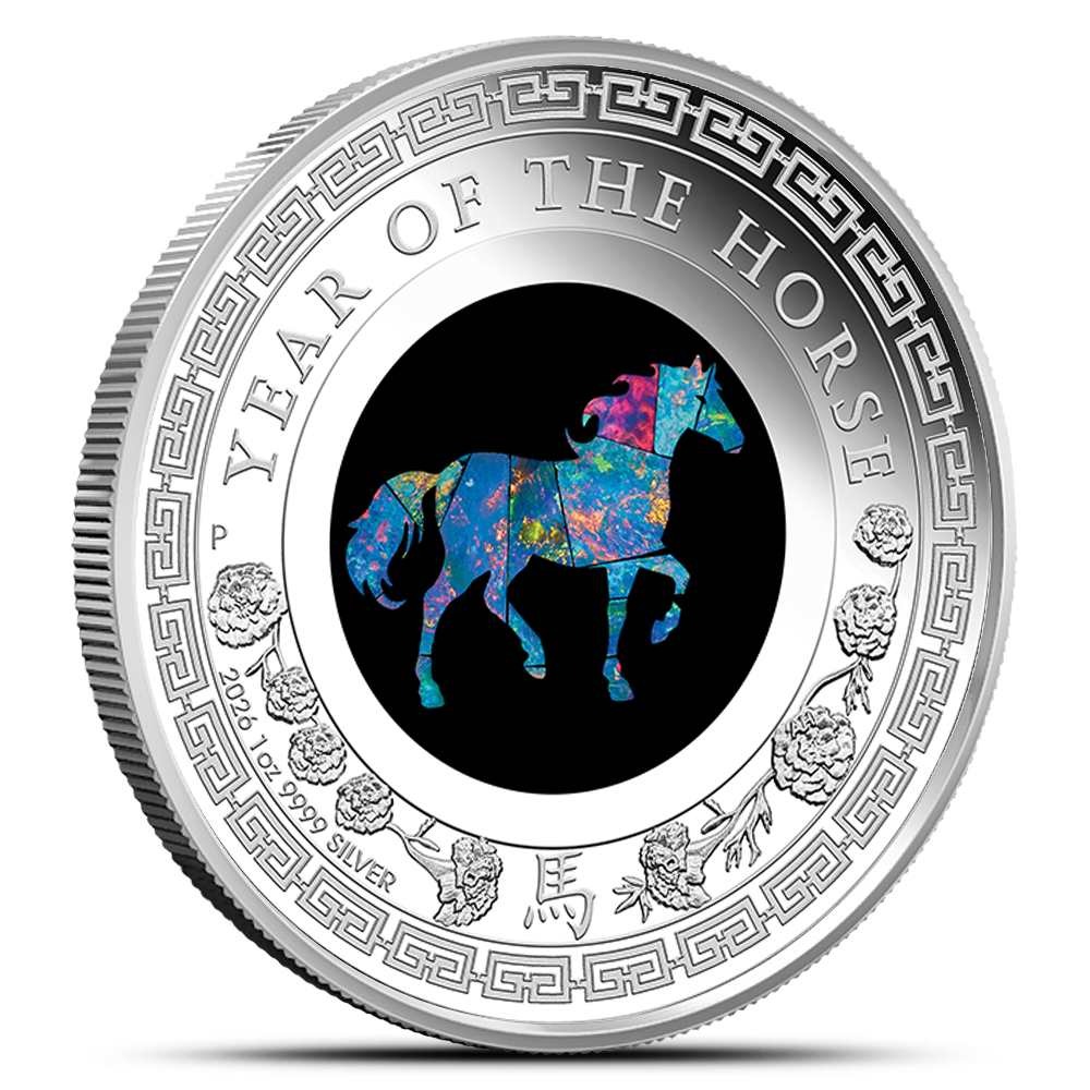 1 oz Proof Australian Silver Lunar