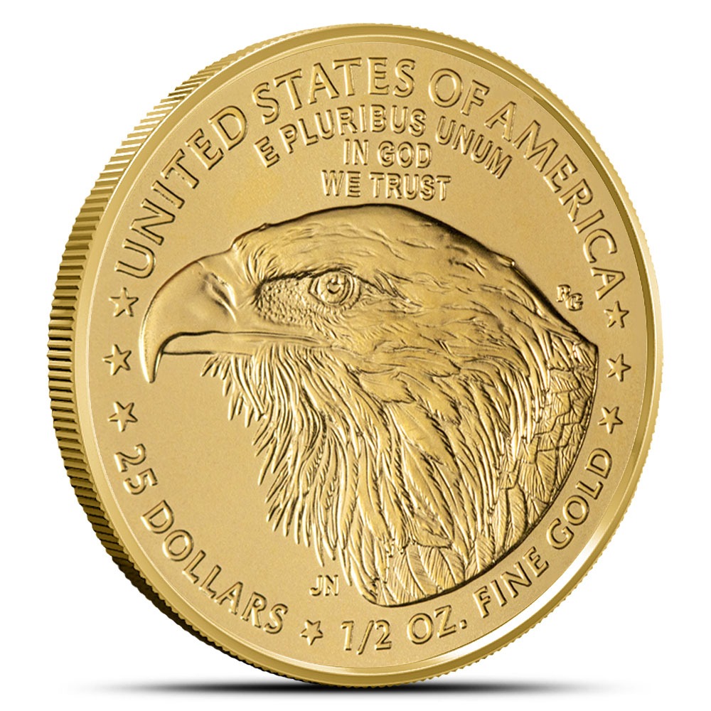 2026 1/2 oz American Gold Eagle Coin (BU) - Image 2