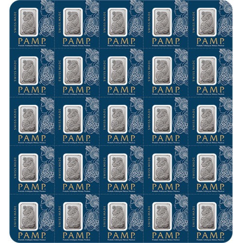 25 Gram PAMP Suisse Divisible Platin
