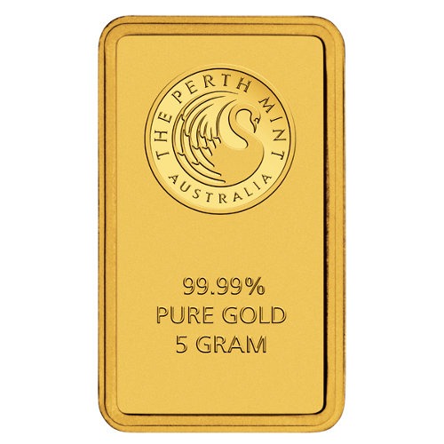 Buy 5 Gram Perth Mint Gold Bar (New w/ Assay) - Image 2