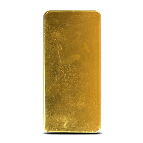 50 oz Perth Mint Cast Gold Bar For Sale (Varied Condition) - Image 2