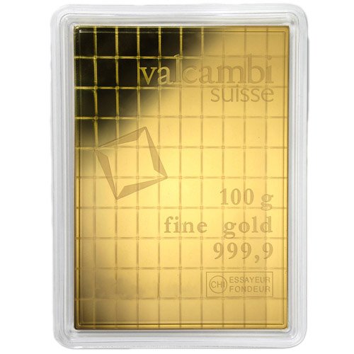 Buy 100 Gram Valcambi Gold CombiBar (100x1g w/Assay) - Image 2