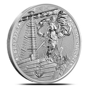 Buy 2021 1 Kilo Germania Silver Roun