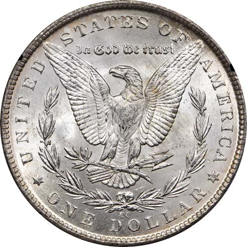 Buy Morgan Silver Dollar 7-Coin Set (1878-1885-CC, GSA, Box + CoA) - Image 4